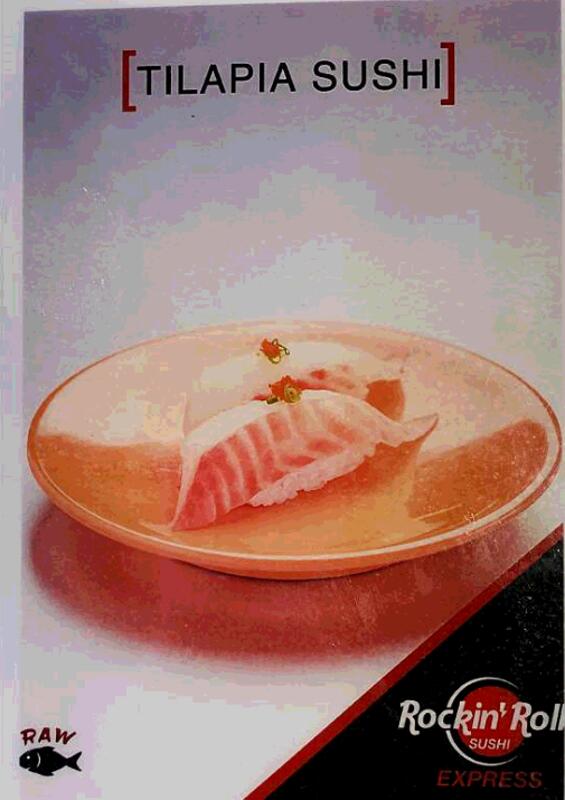 Tilapia Sushi